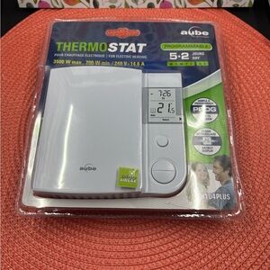 White Programmable Thermostat